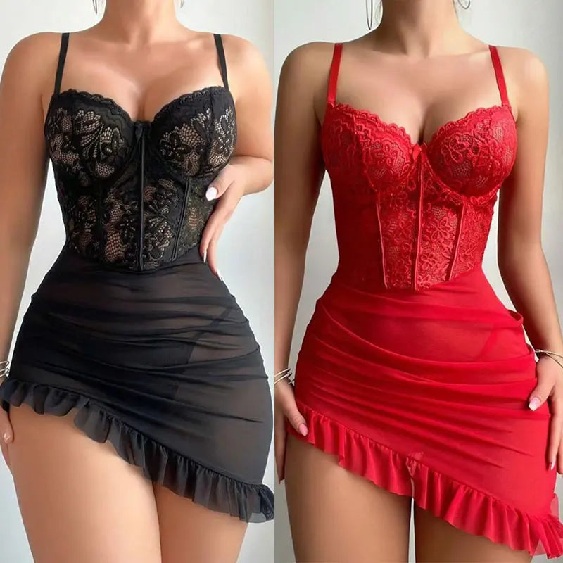 See Through Nightdress ( LINGERIE )
