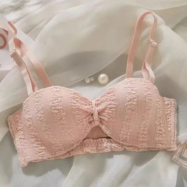 Anti-Sagging Lace Bra Panty Set 🦋
